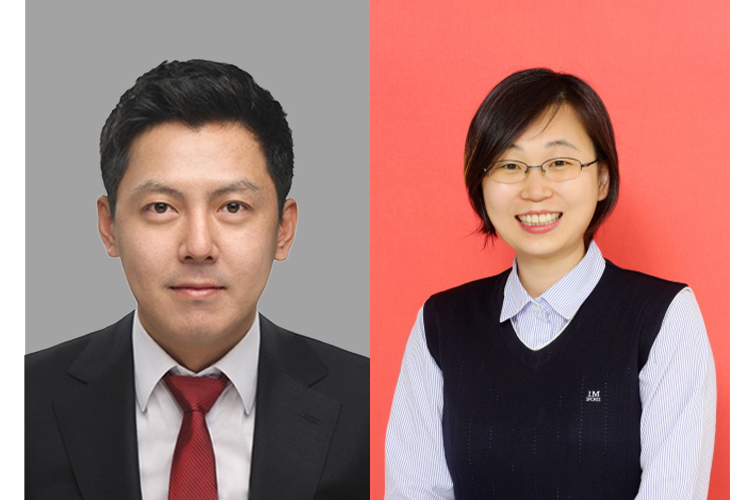 [사진] 왼쪽부터 조이삭 교수, 김선정 교수